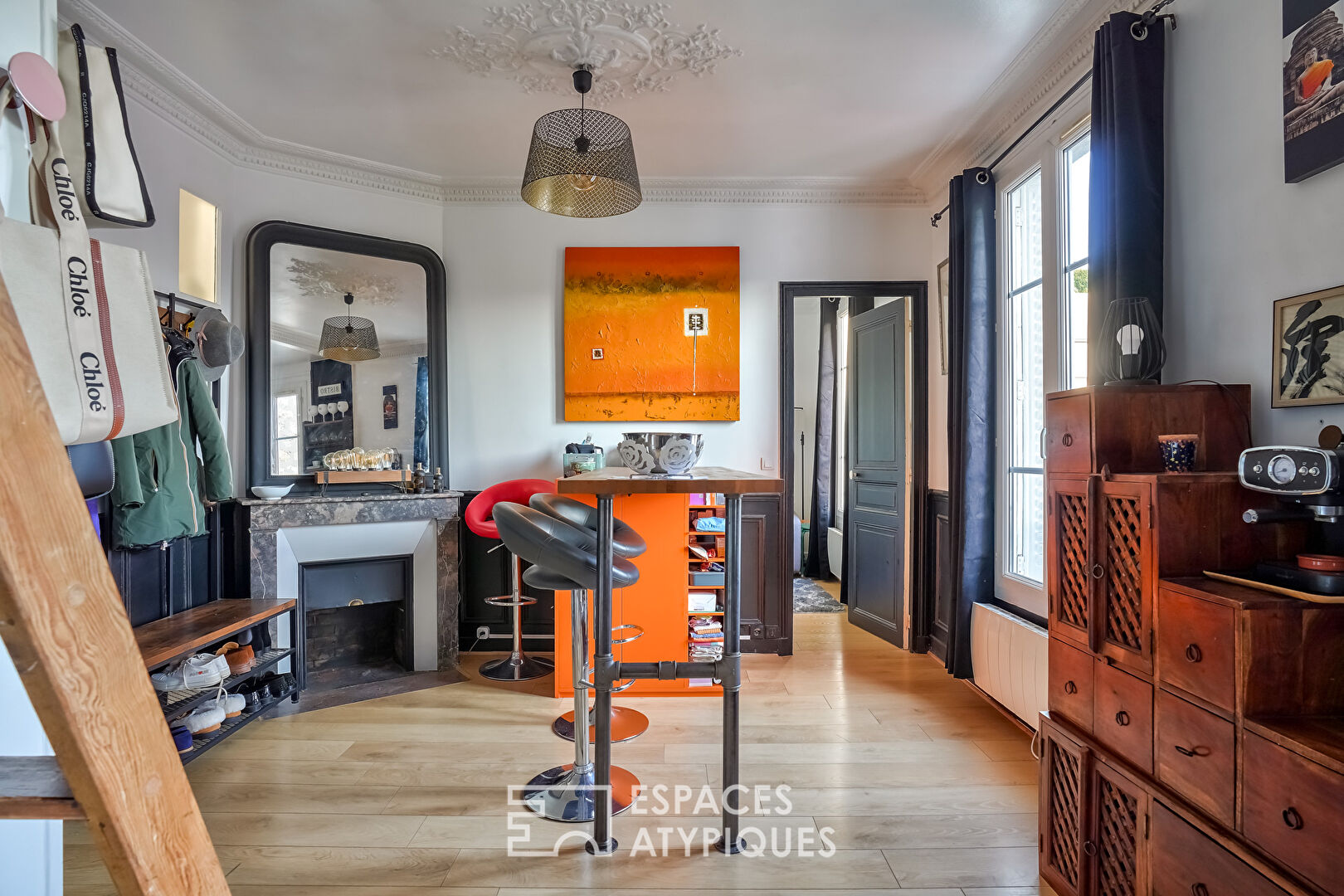 Charming apartment with converted attic in the heart of Montrouge