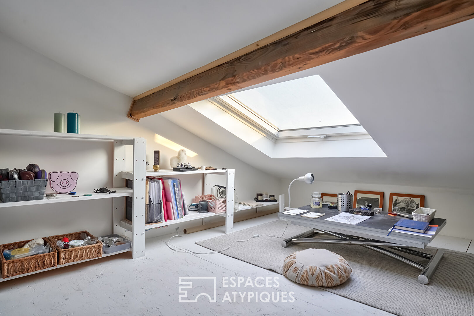 Charming apartment with converted attic in the heart of Montrouge