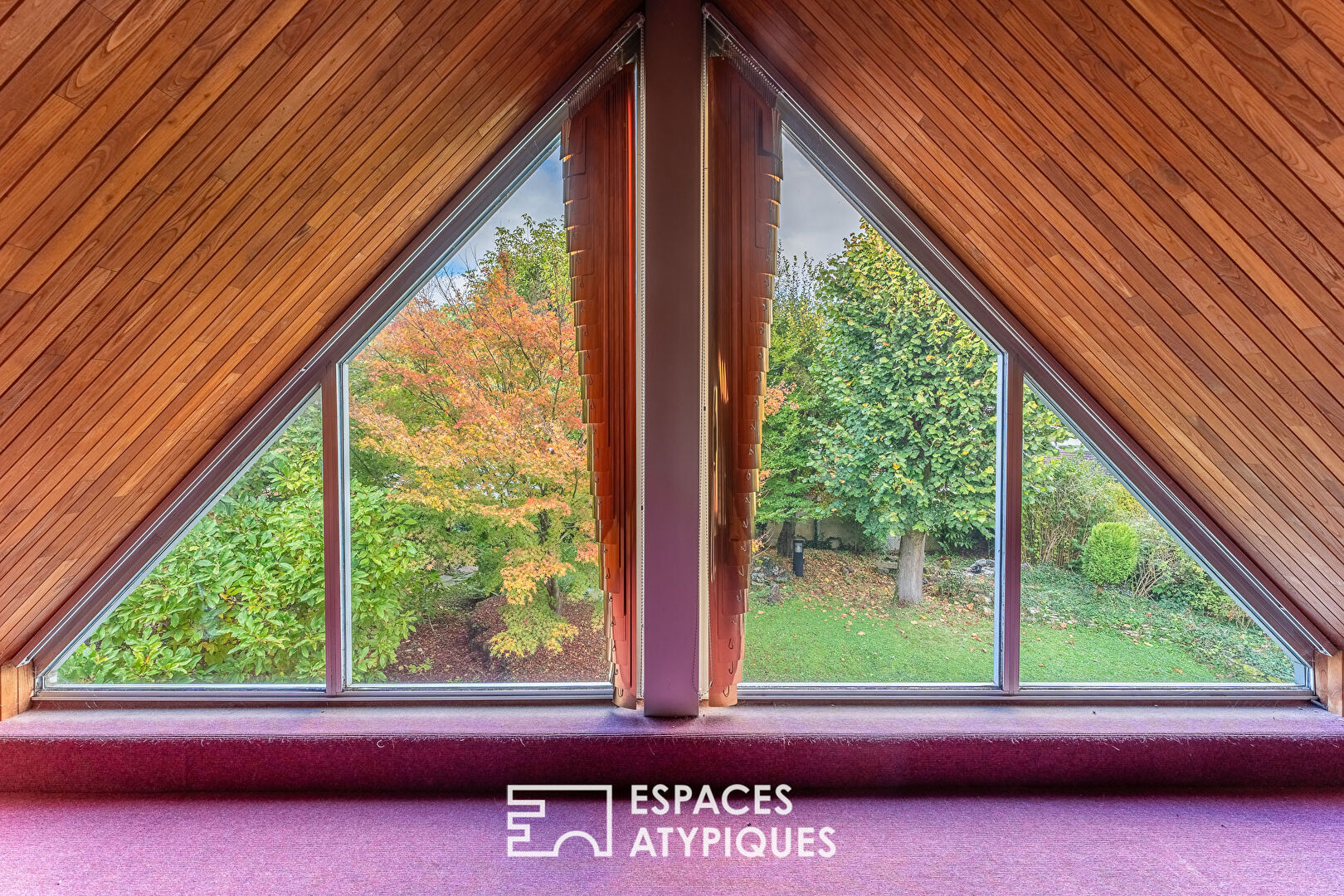 Maison d’architecte avec jardin paysagé dans la division Théry à Vaucresson