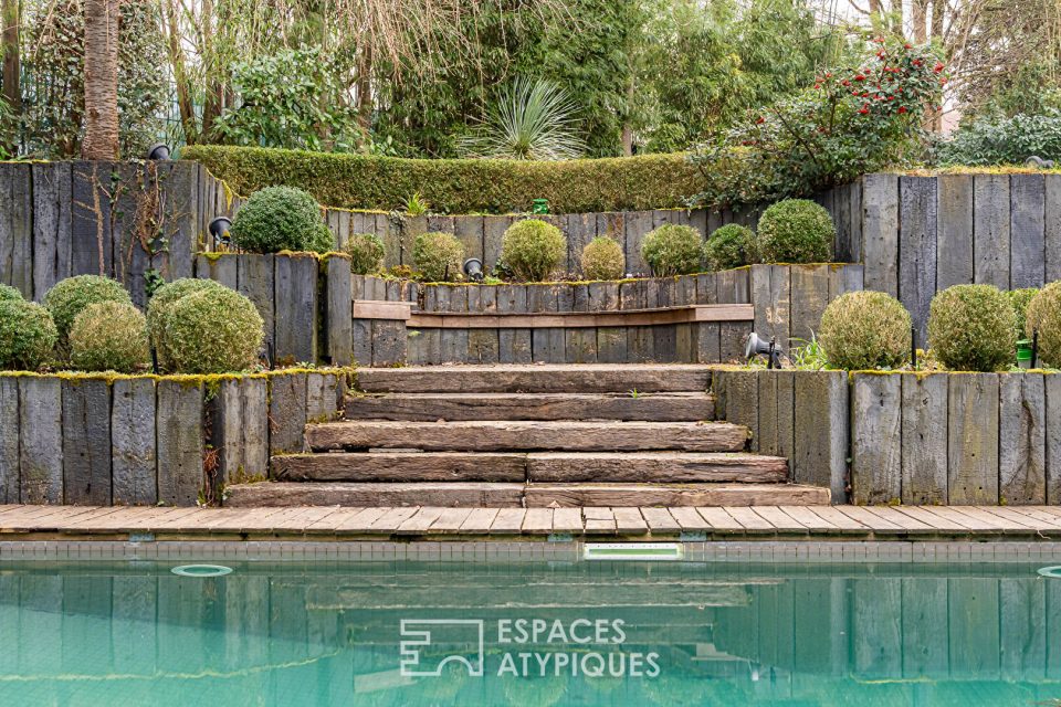 Magnifique maison contemporaine avec piscine, à deux pas du golf de Saint-Cloud