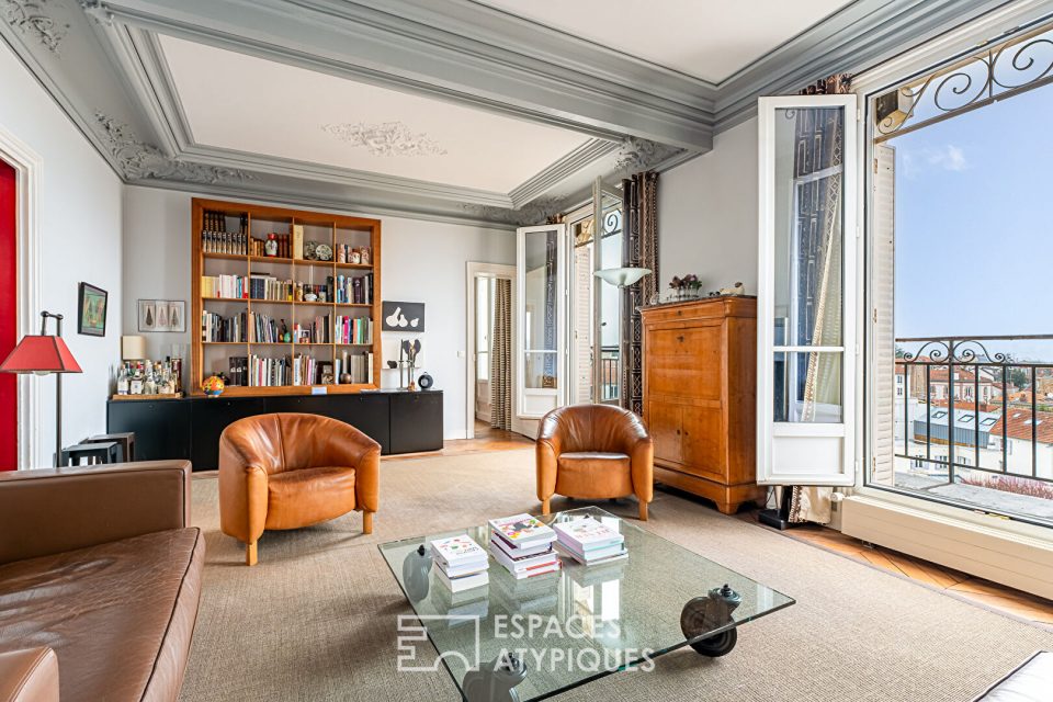 Duplex familial avec balcon filant et vue imprenable au coeur de Meudon