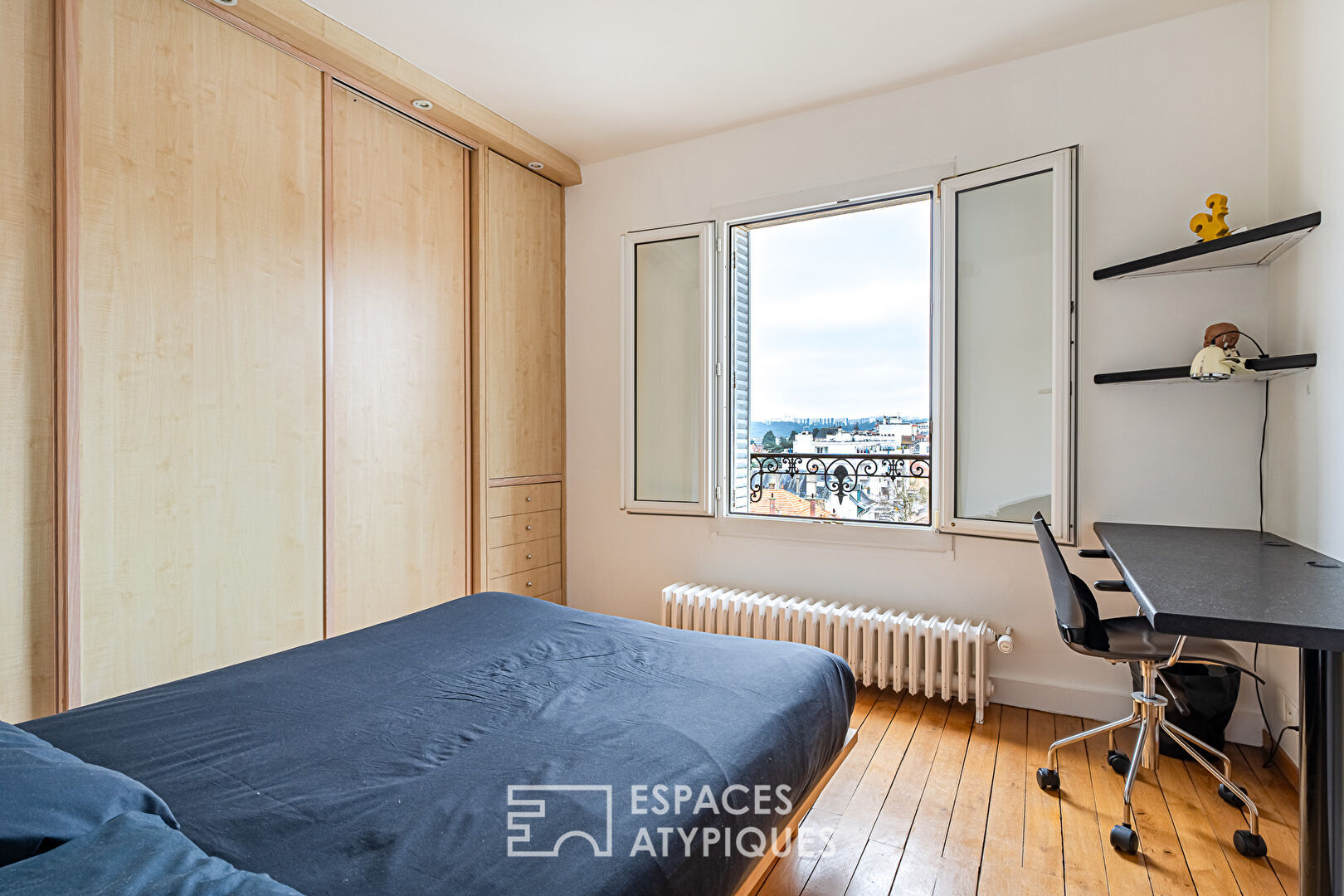 Duplex familial avec balcon filant et vue imprenable au coeur de Meudon