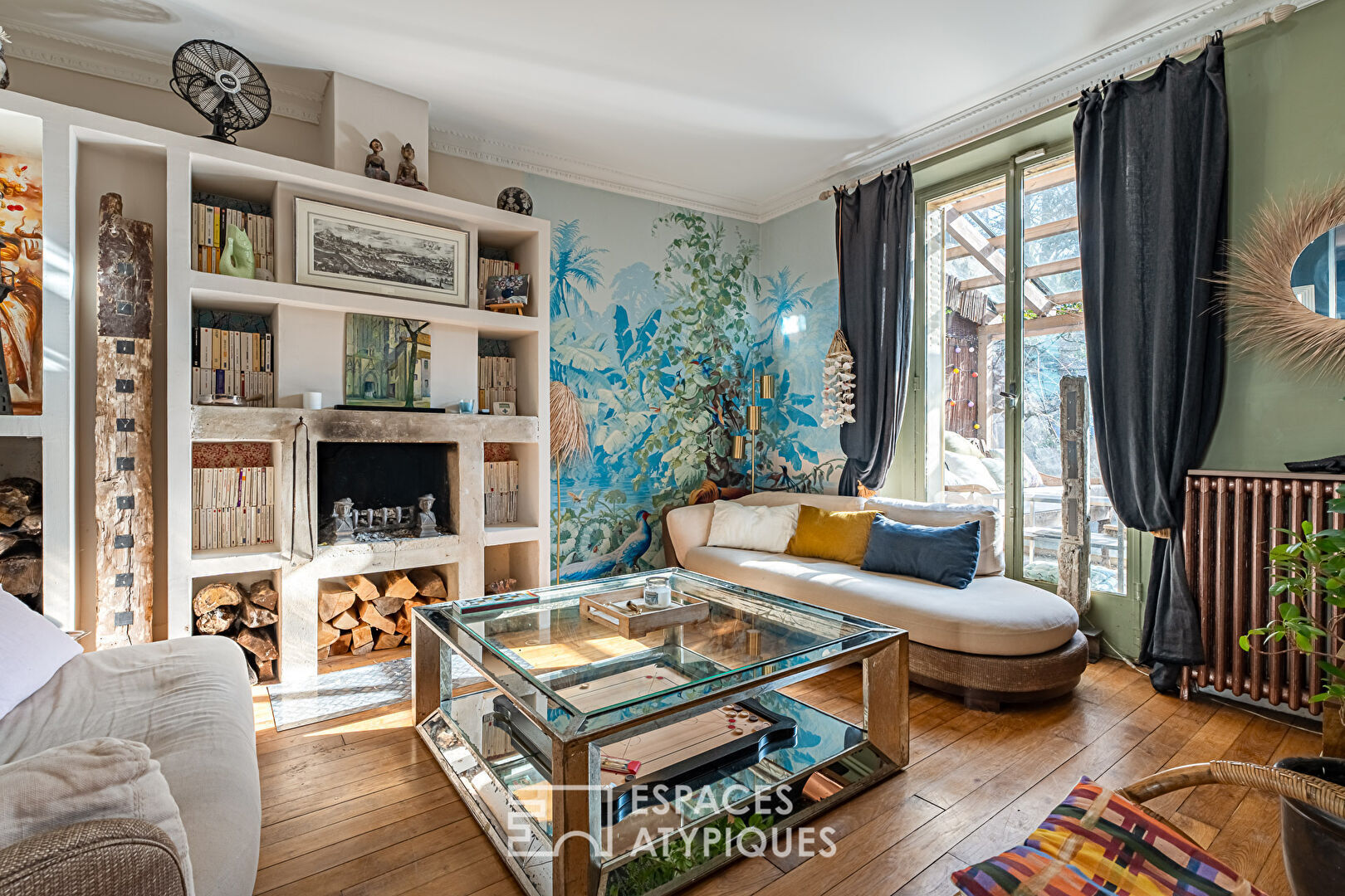 Duplex avec jardin en bordure du Parc de Saint-Cloud à Marnes-la-Coquette