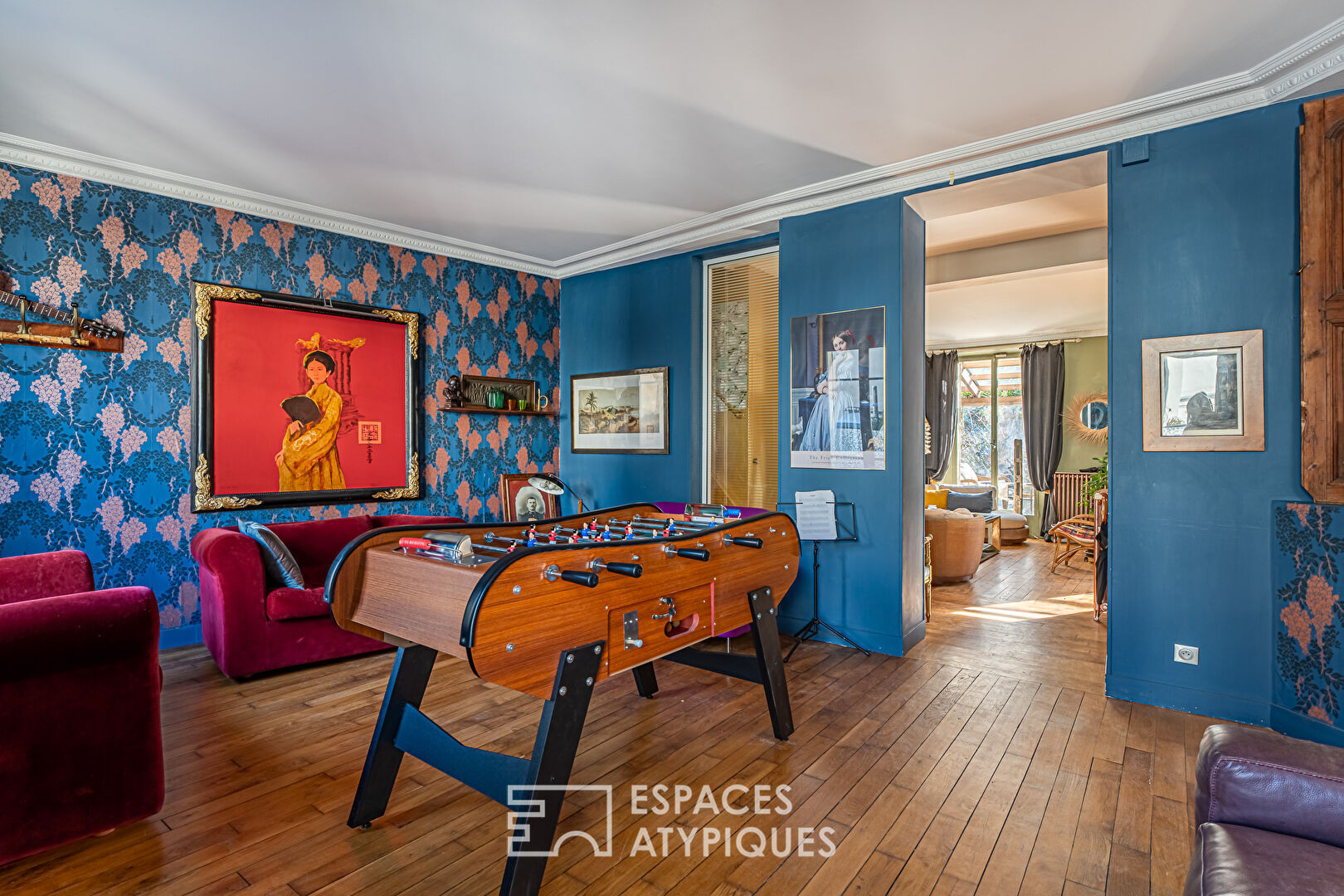 Duplex avec jardin en bordure du Parc de Saint-Cloud à Marnes-la-Coquette