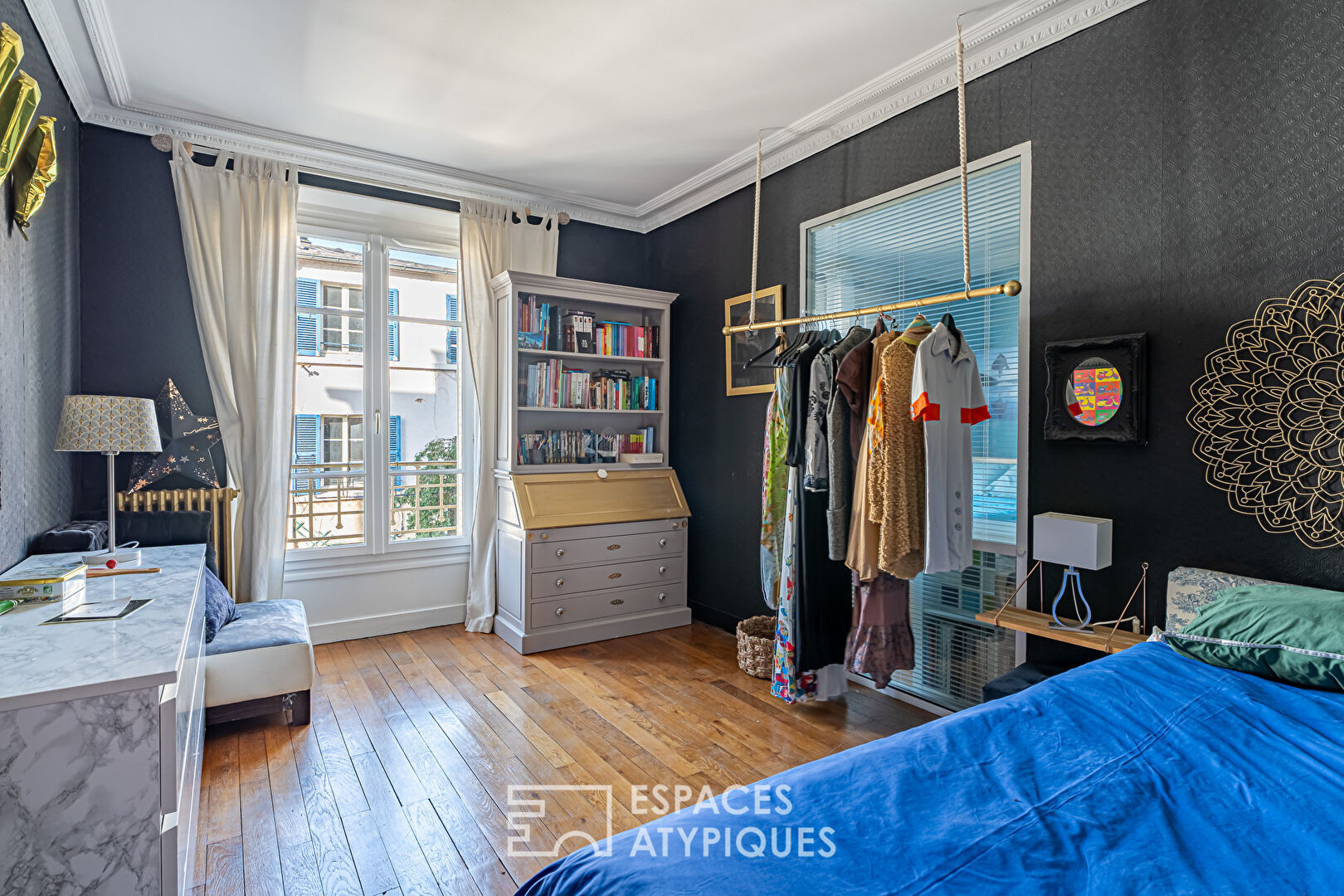 Duplex avec jardin en bordure du Parc de Saint-Cloud à Marnes-la-Coquette