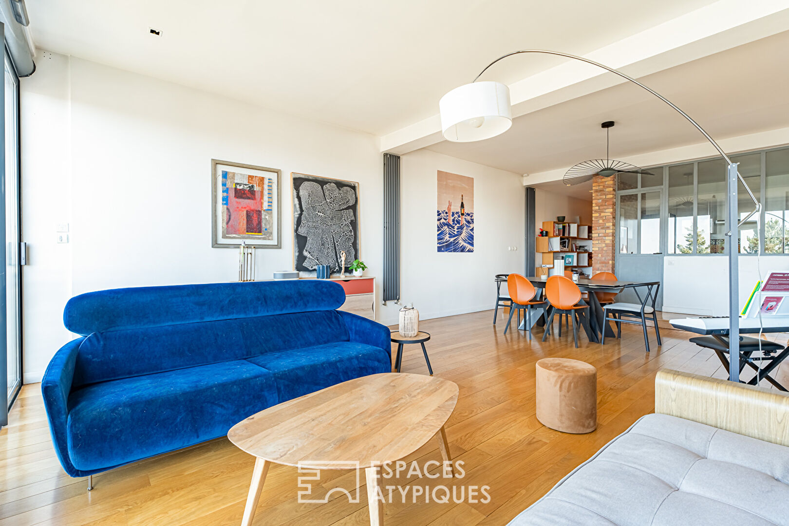 Furnished rental: New York-style apartment 110 sqm