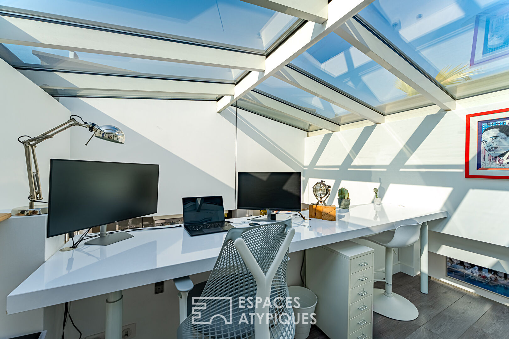 Loft avec toit terrasse dans une ancienne tricoterie à Clamart