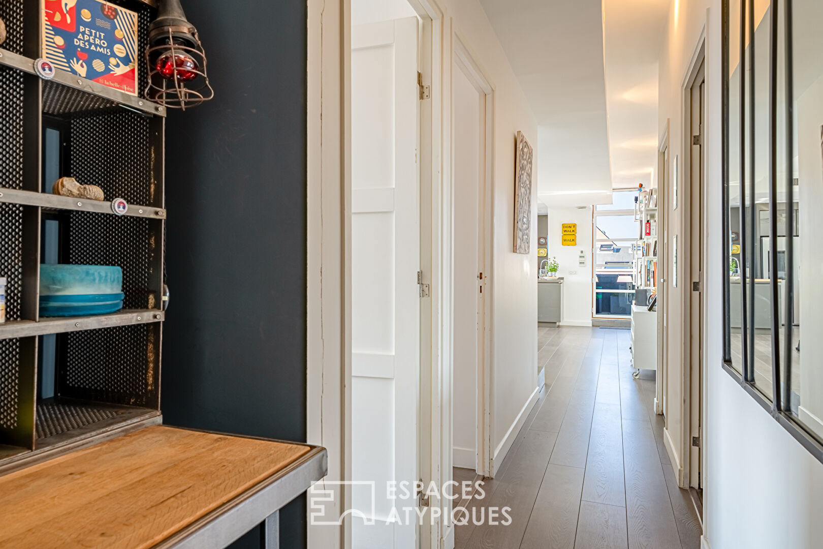 Loft avec toit terrasse dans une ancienne tricoterie à Clamart