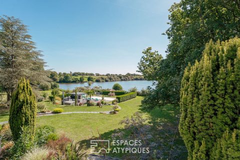 House in its exceptional setting near Vannes