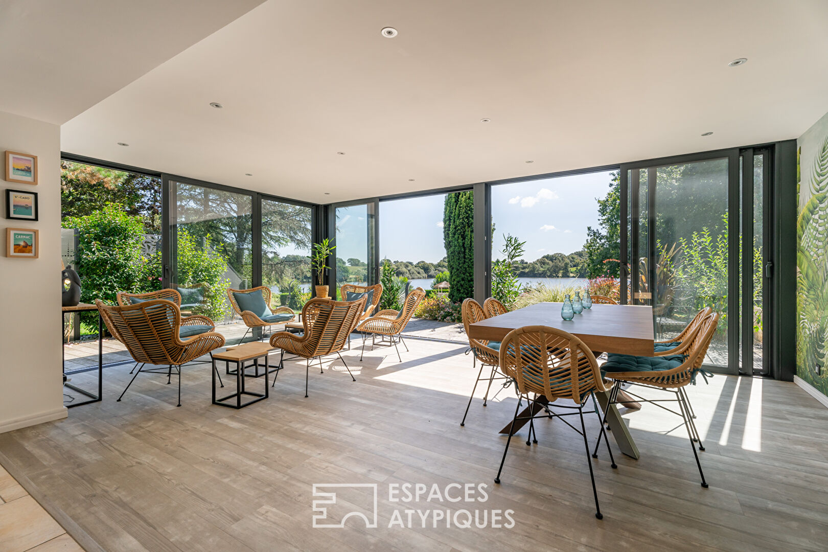 House in its exceptional setting near Vannes