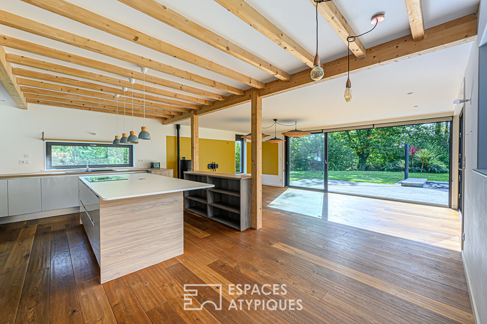 Maison contemporaine en bois à quelques minutes de Vannes