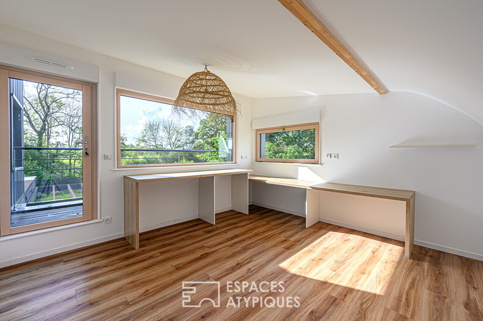 Maison contemporaine en bois à quelques minutes de Vannes