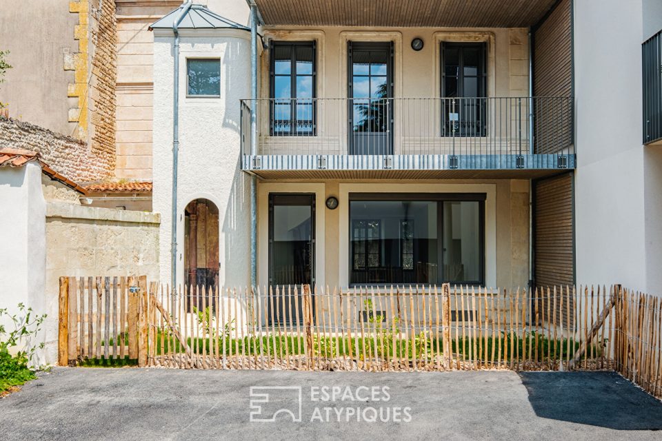 Duplex dans l'ancien hôtel particulier niortais