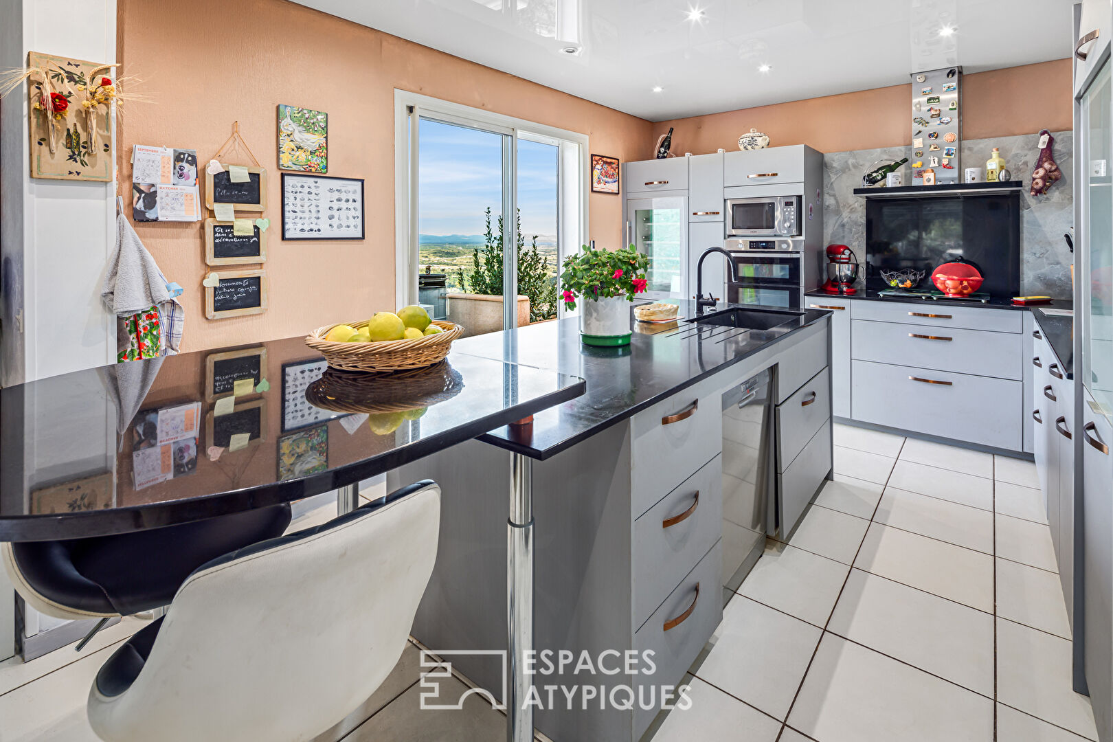 Belle villa avec vue panoramique sur le Canigou