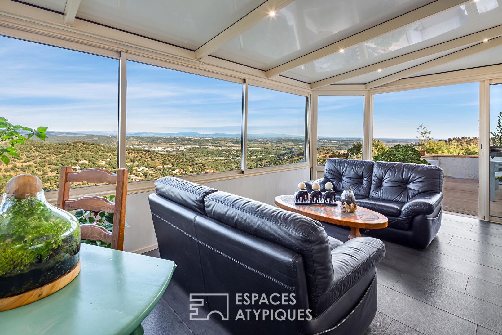 Belle villa avec vue panoramique sur le Canigou