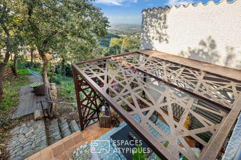 Villa provençale avec vue sur la côte Vermeille