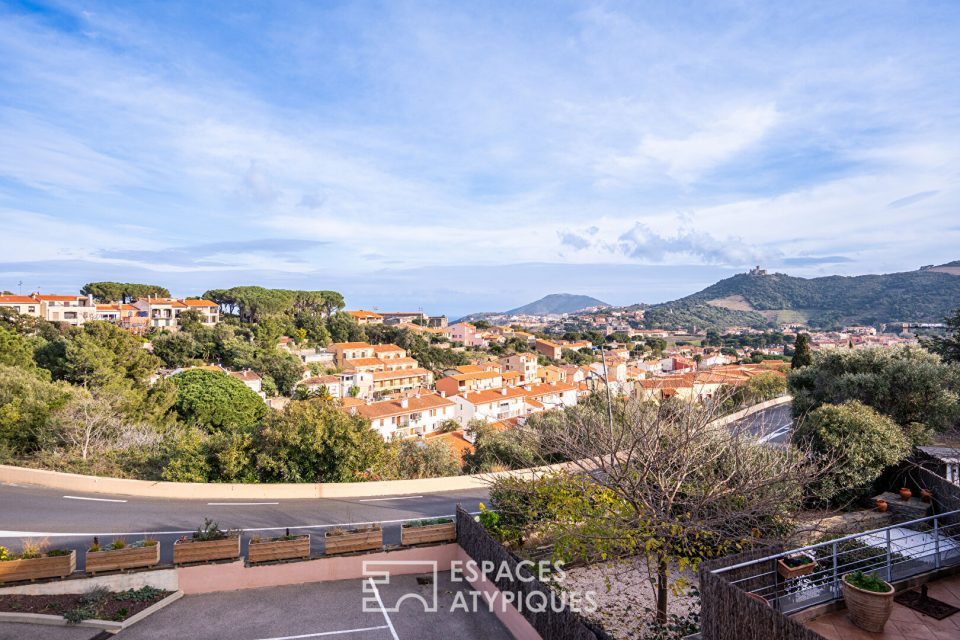 Maison lumineuse et cosy sur les hauteurs de Collioure