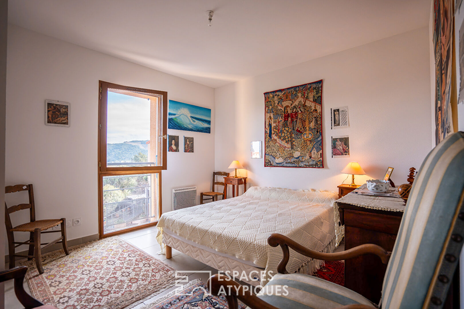 Maison lumineuse et cosy sur les hauteurs de Collioure