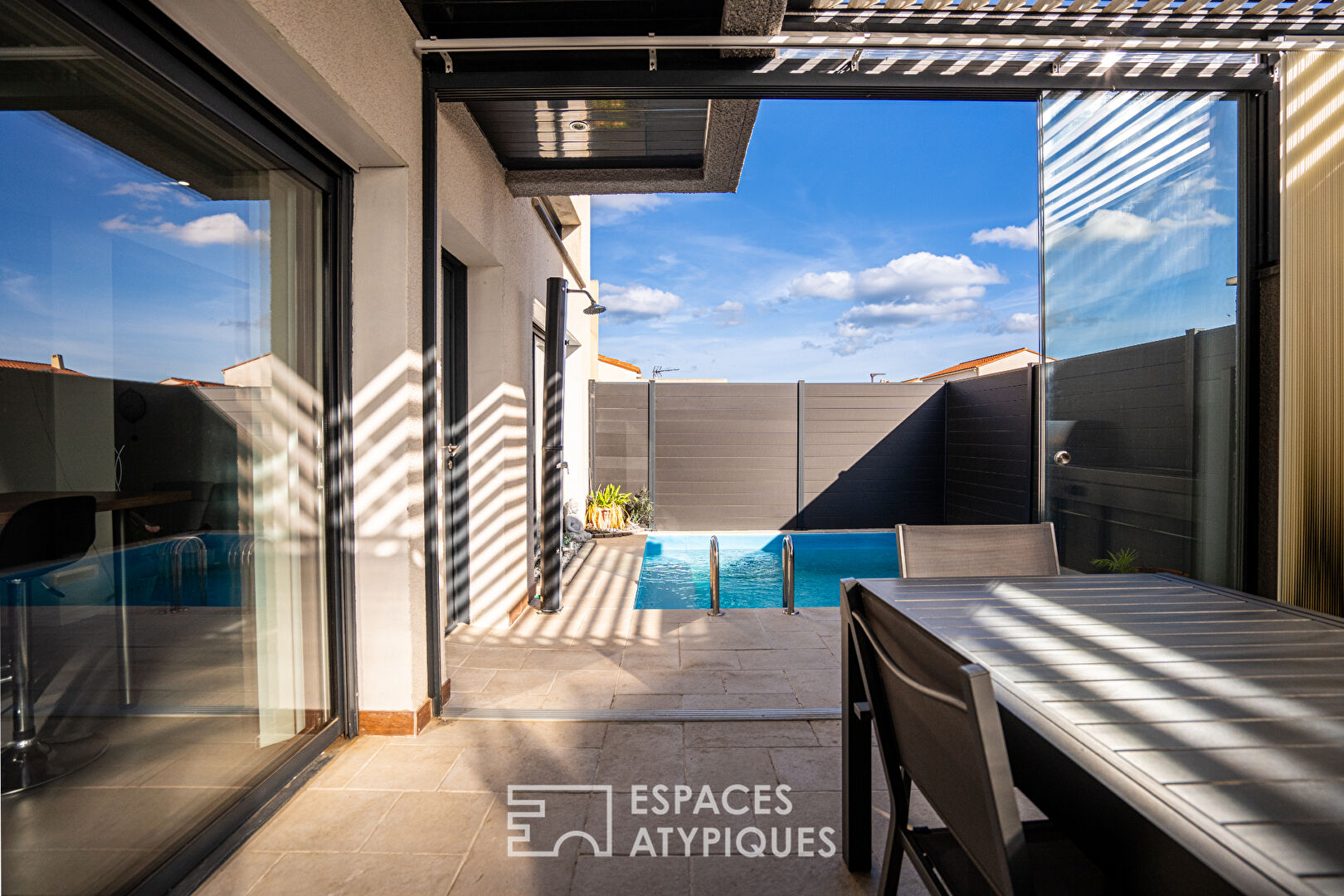 Cocon de charme avec piscine et terrasse panoramique