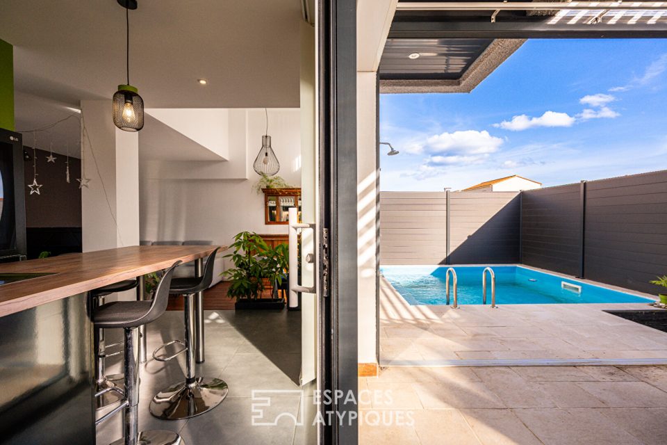 Cocon de charme avec piscine et terrasse panoramique