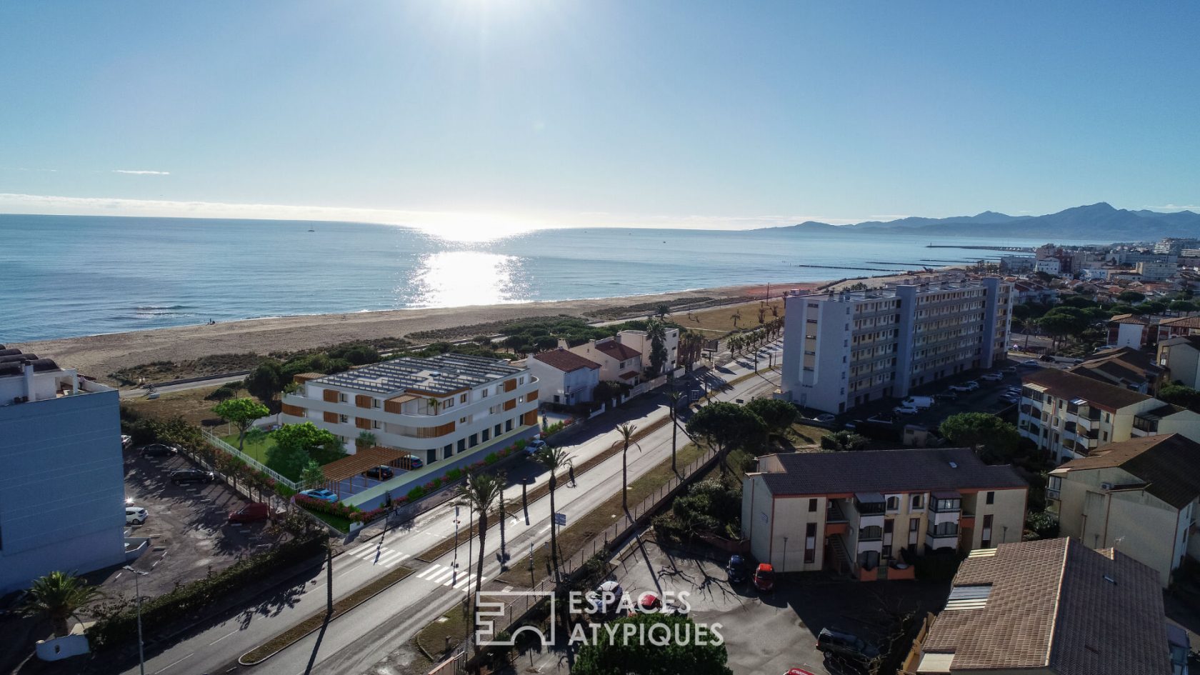 Appartement vue mer en dernier étage