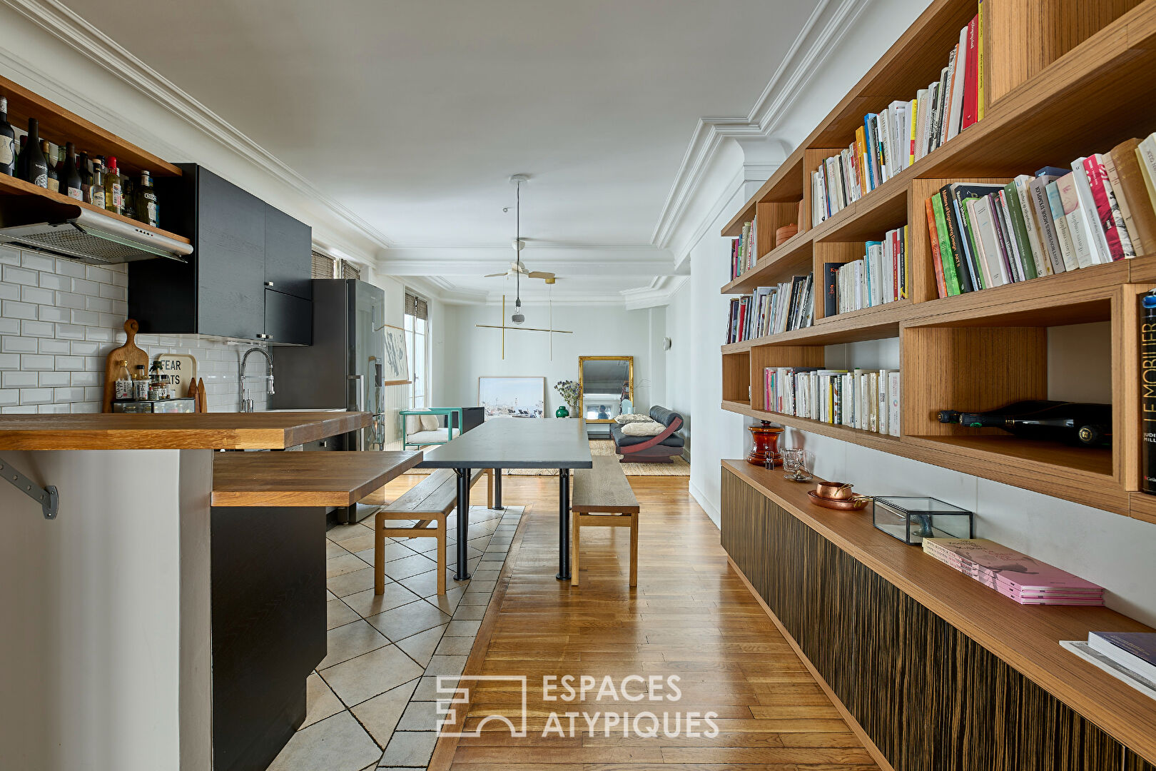 Appartement contemporain à deux pas de la Place des Vosges