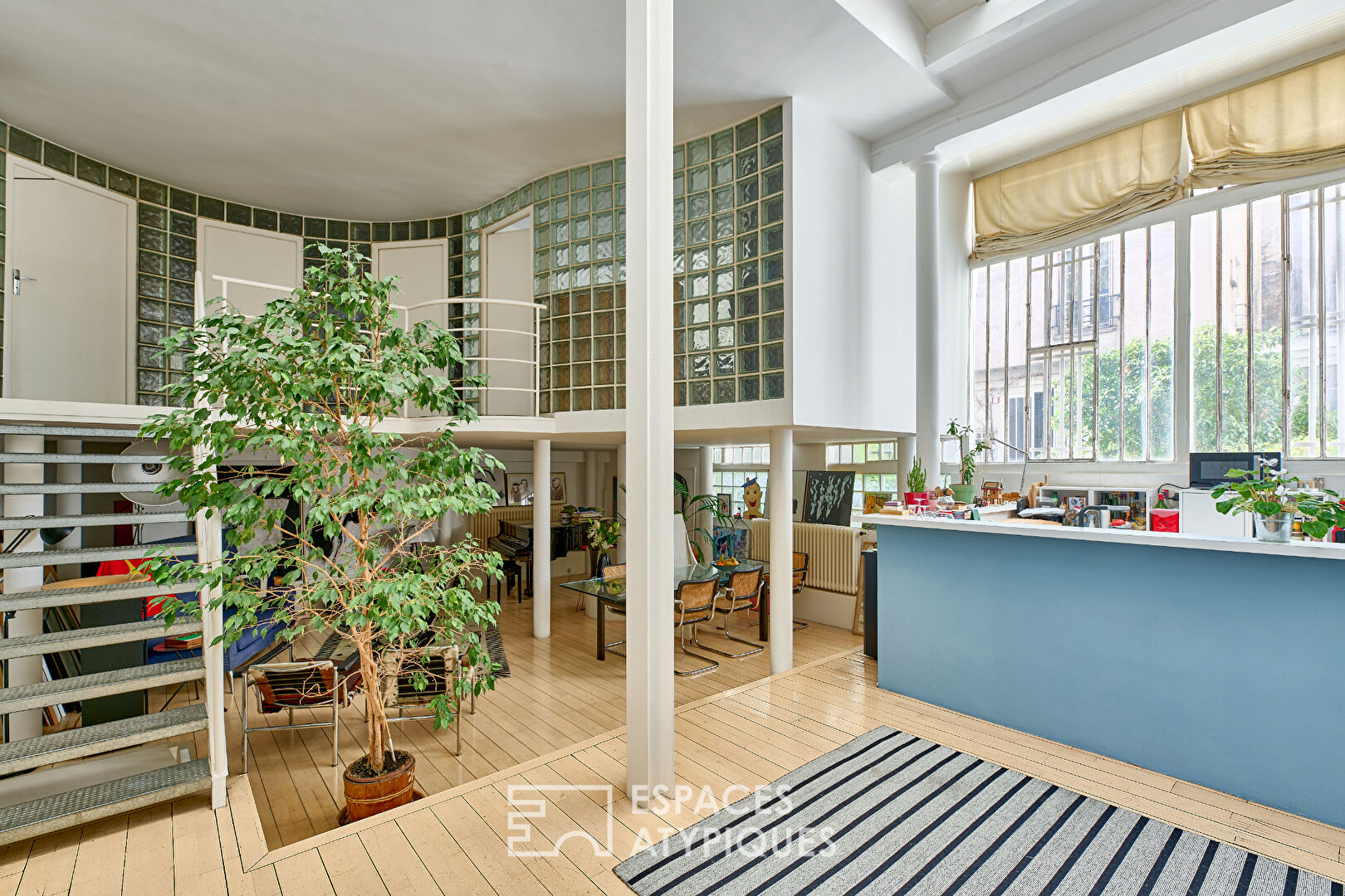 Loft avec terrasse à Ménilmontant