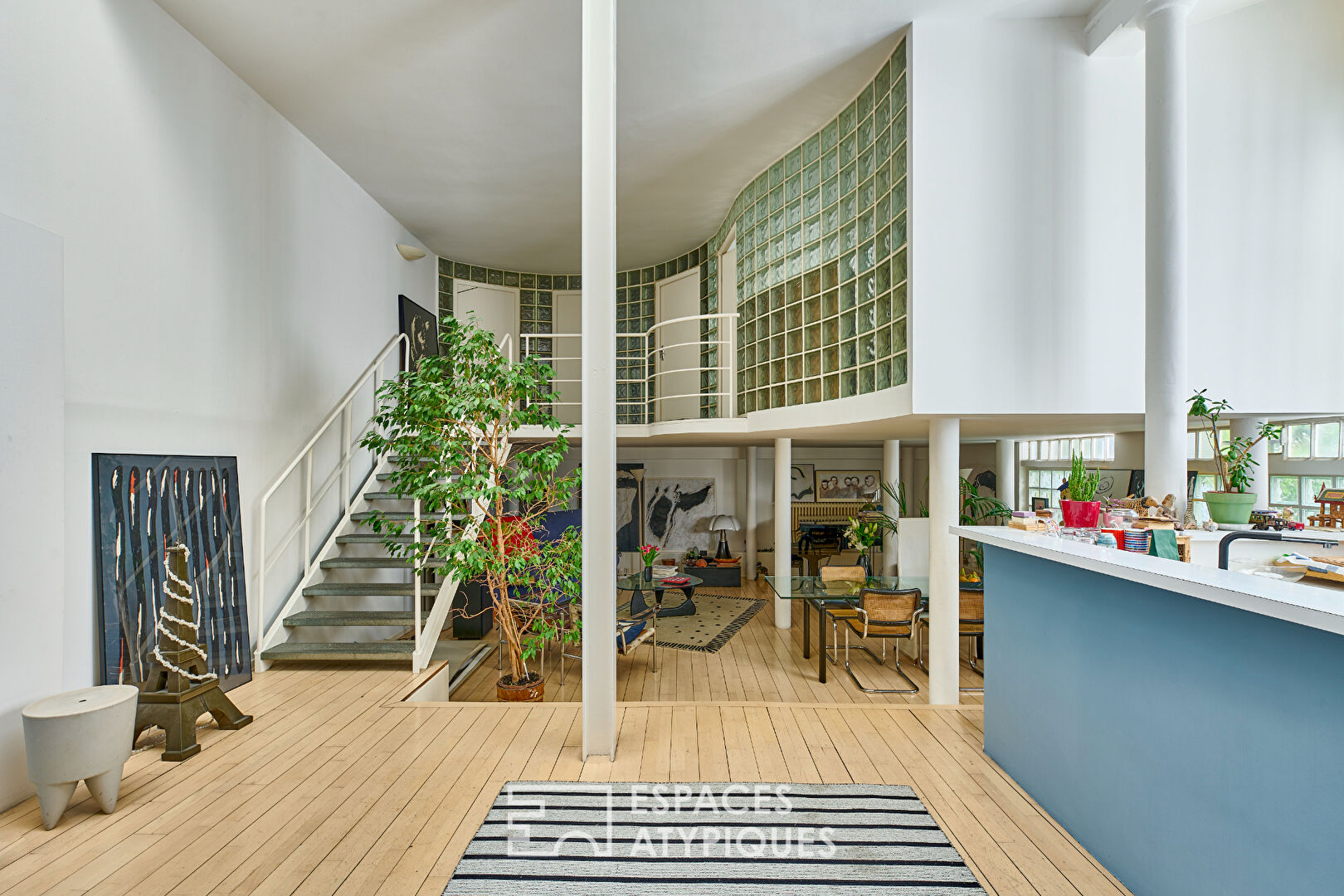 Loft avec terrasse à Ménilmontant