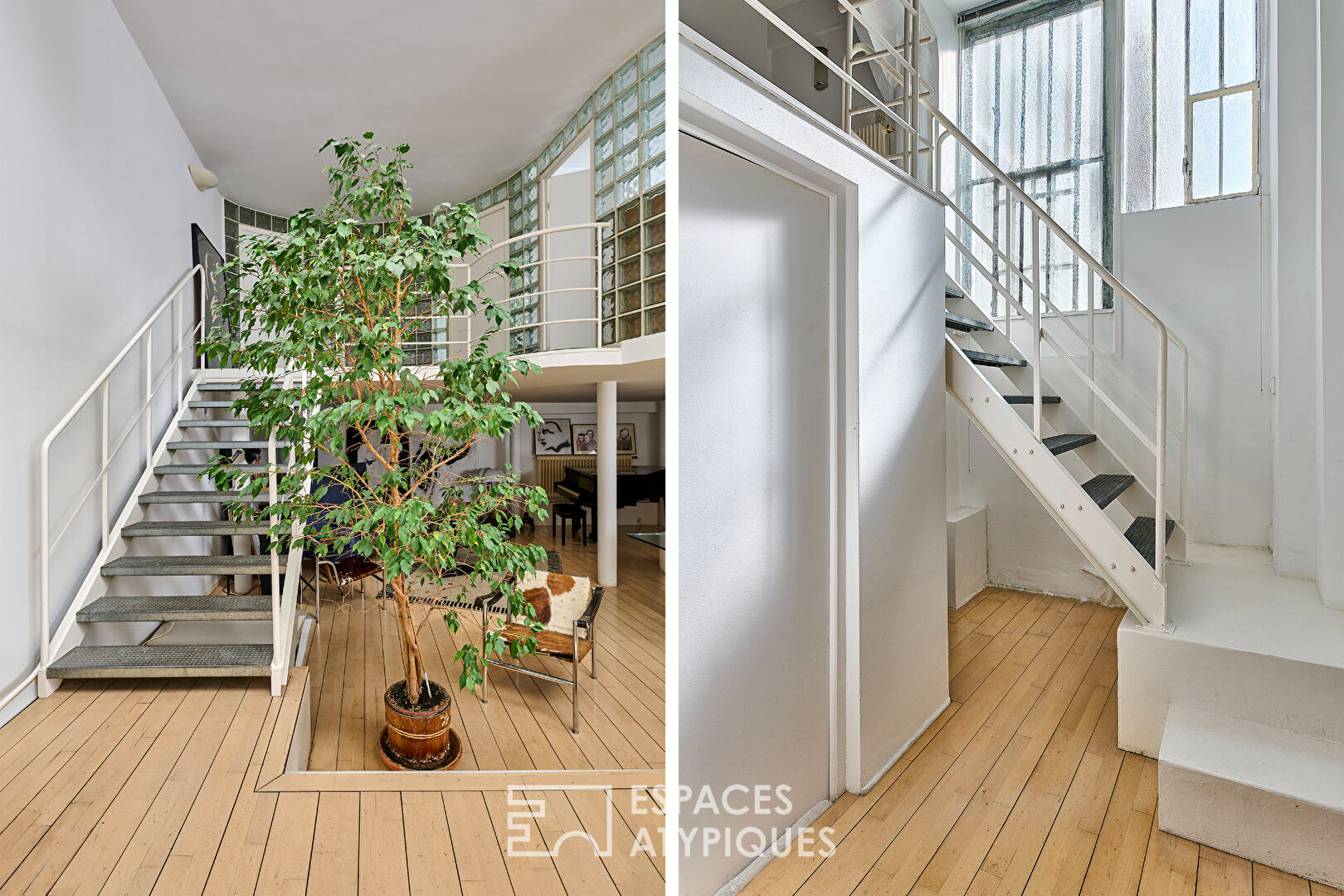 Loft with terrace in Ménilmontant