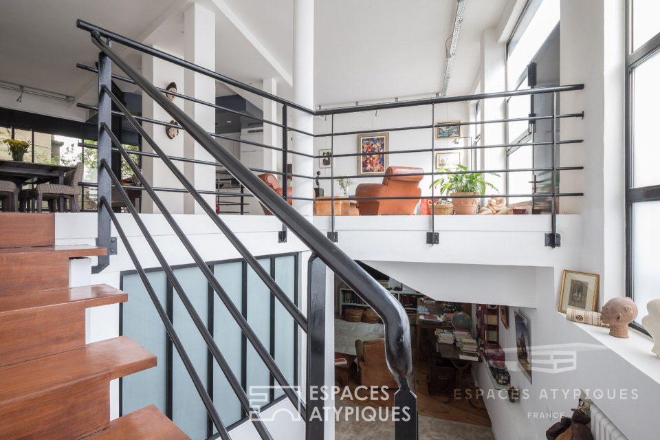 75019 PARIS - Duplex avec patio végétalisé à la Butte Bergeyre - Réf. 1651EP