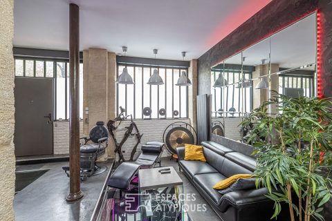 Loft industriel dans un local commercial