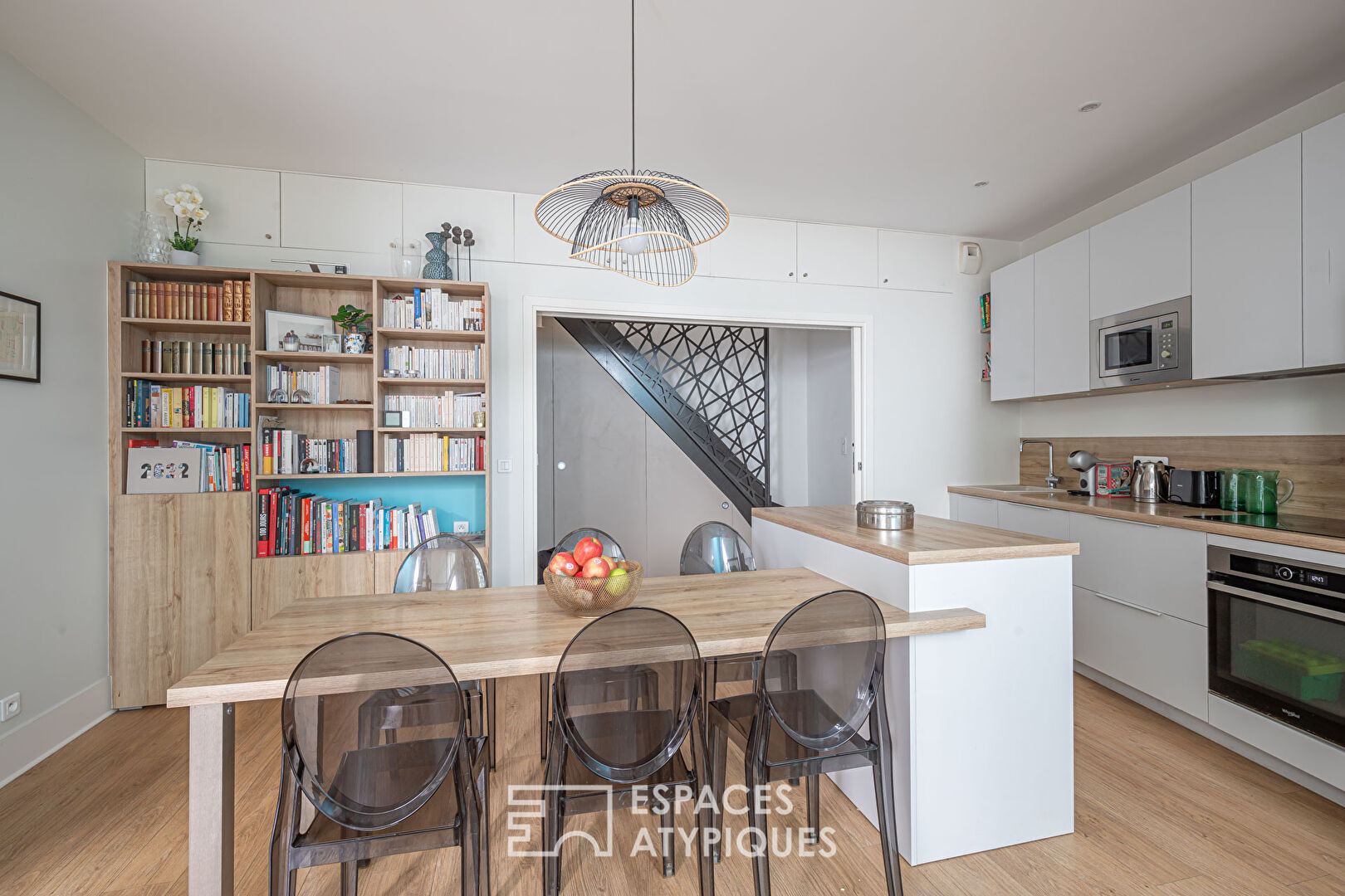 Maison/loft dans une ancienne imprimerie avec terrasse