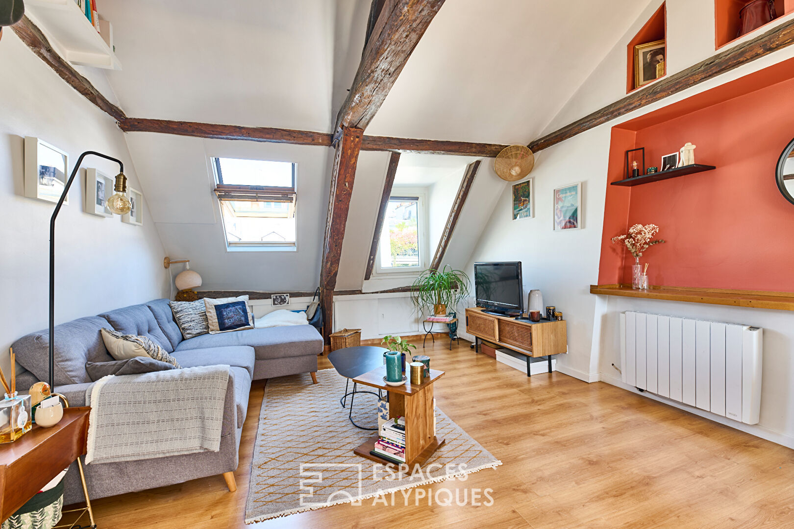 Appartements avec vue sur les toits de Paris, en plein coeur du Marais