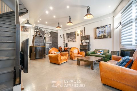 Exceptional triplex in a former industrial building