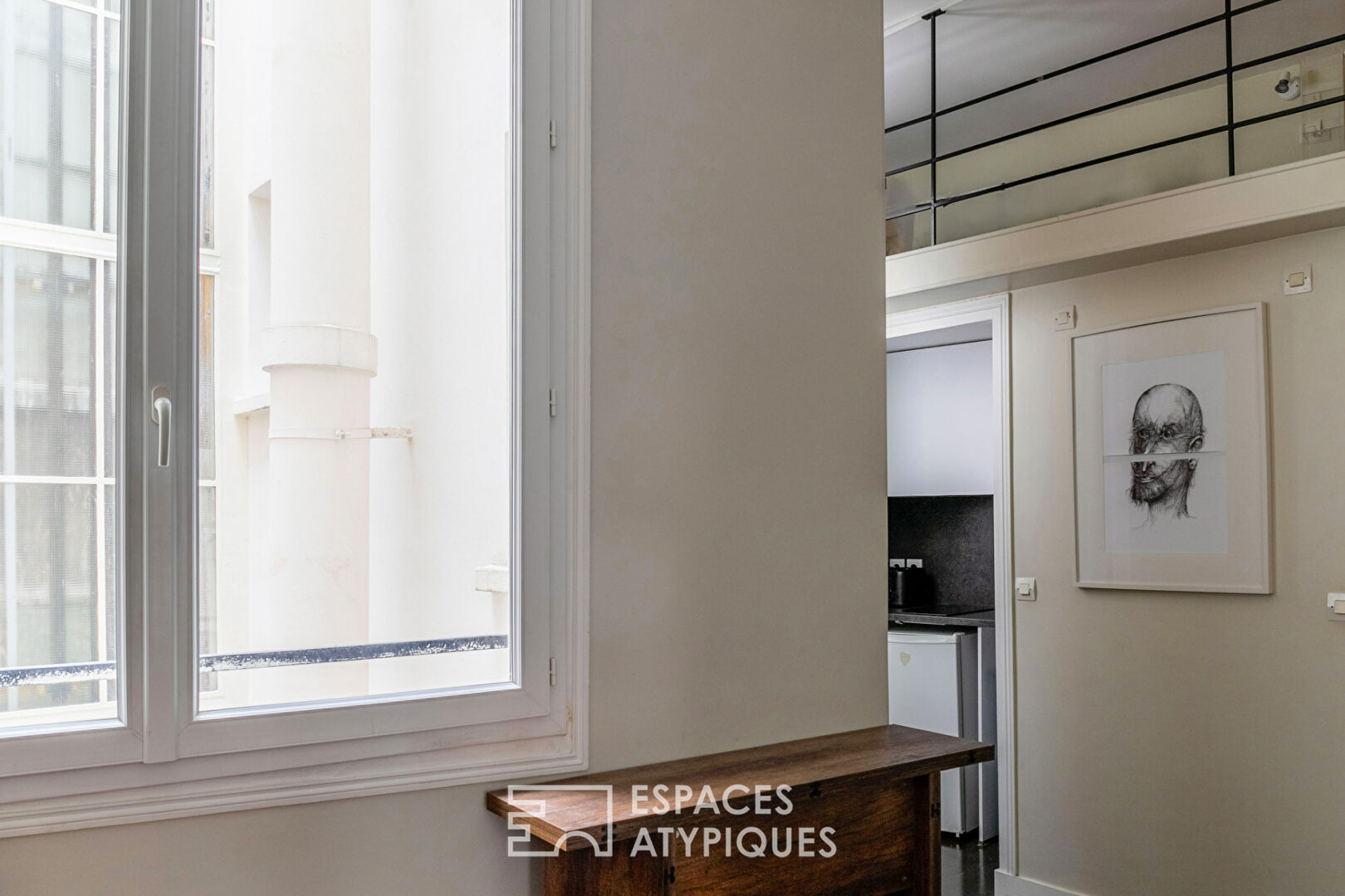 Appartement sur cour dans le Haut Marais