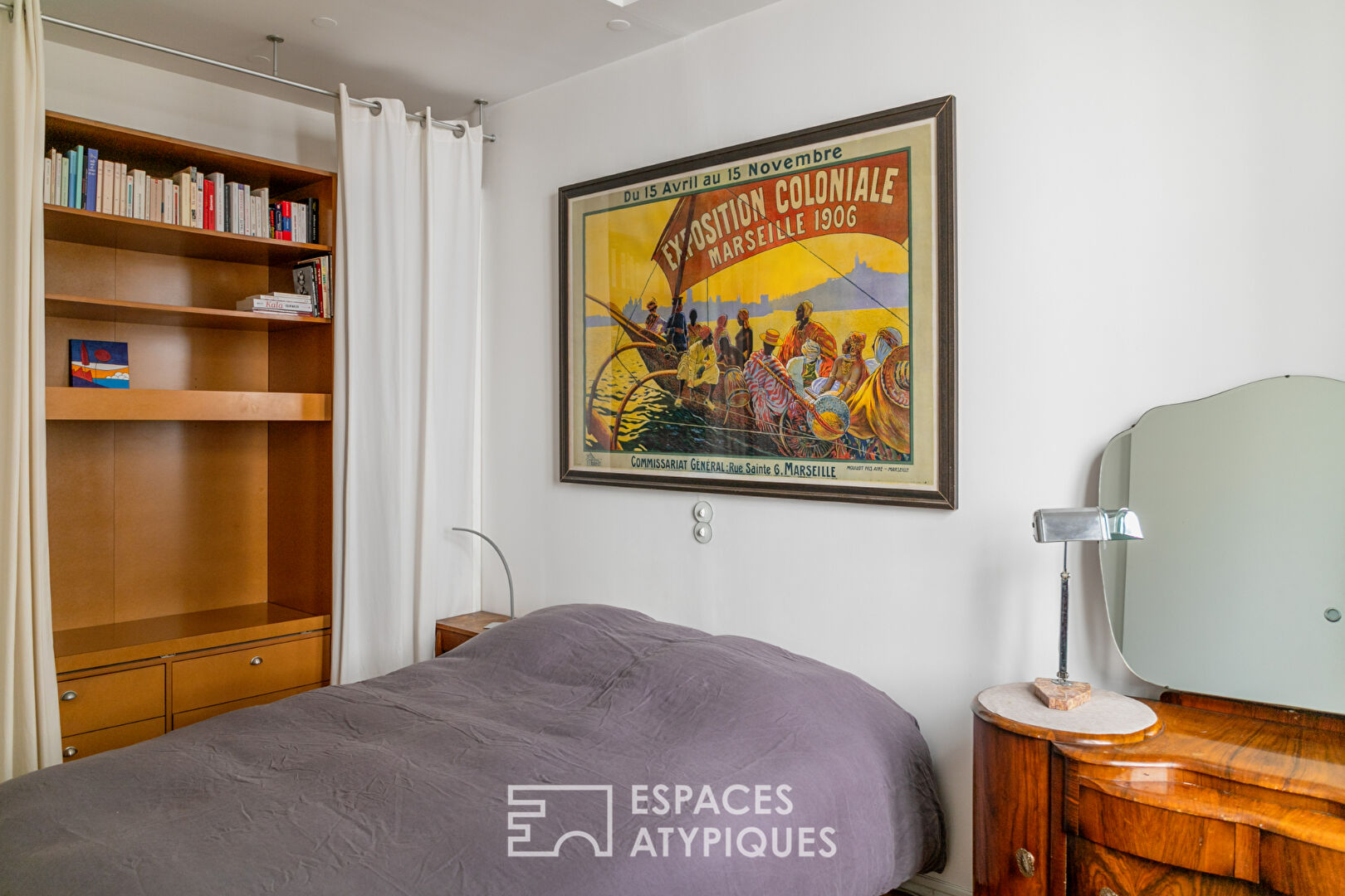 Appartement aux beaux volumes dans le Haut Marais