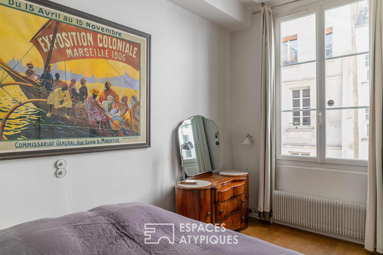 Appartement aux beaux volumes dans le Haut Marais