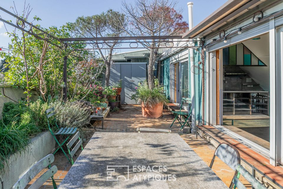 Duplex en dernier étage avec terrasse plein ciel