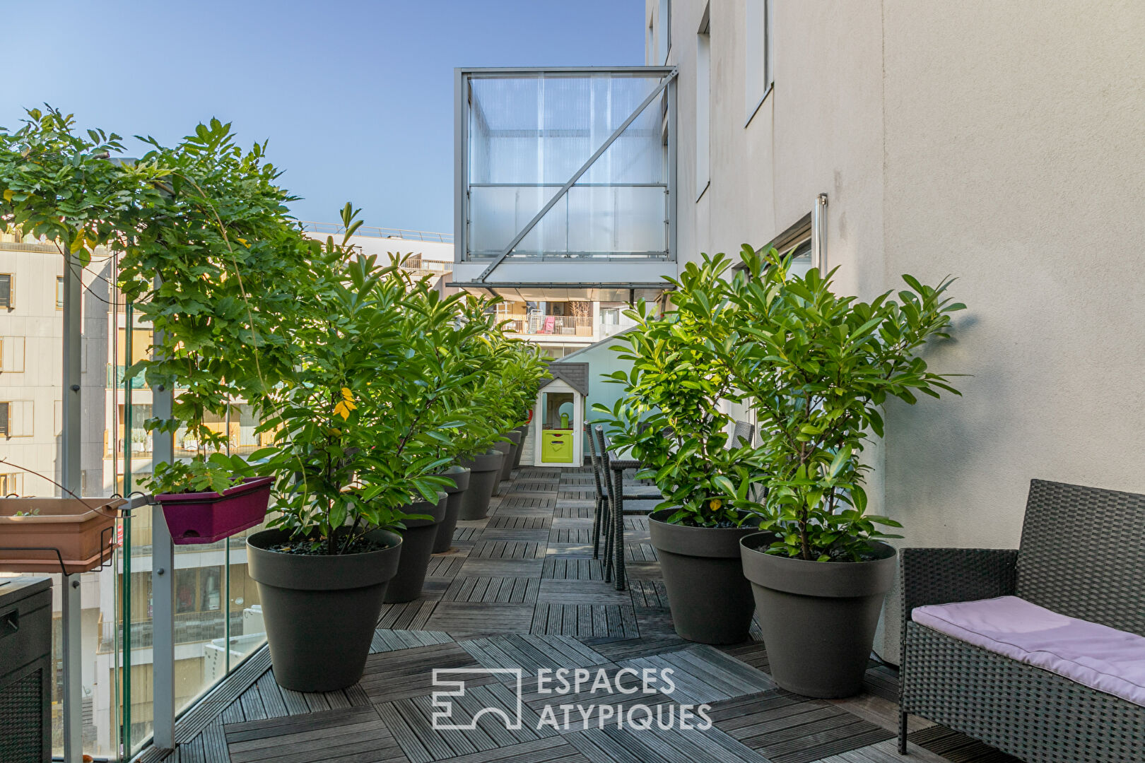 Appartement récent avec terrasse