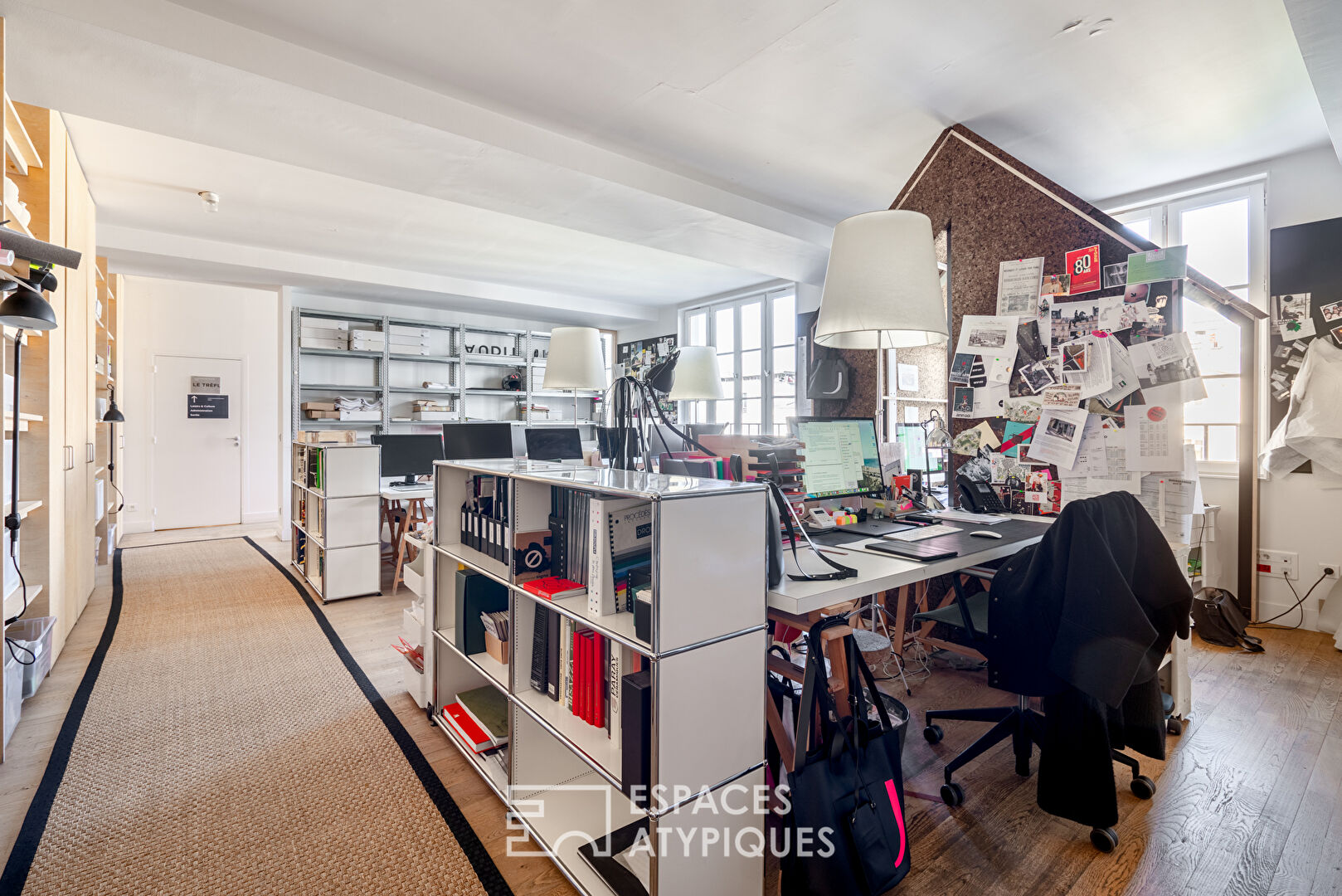 Room in a former piano factory