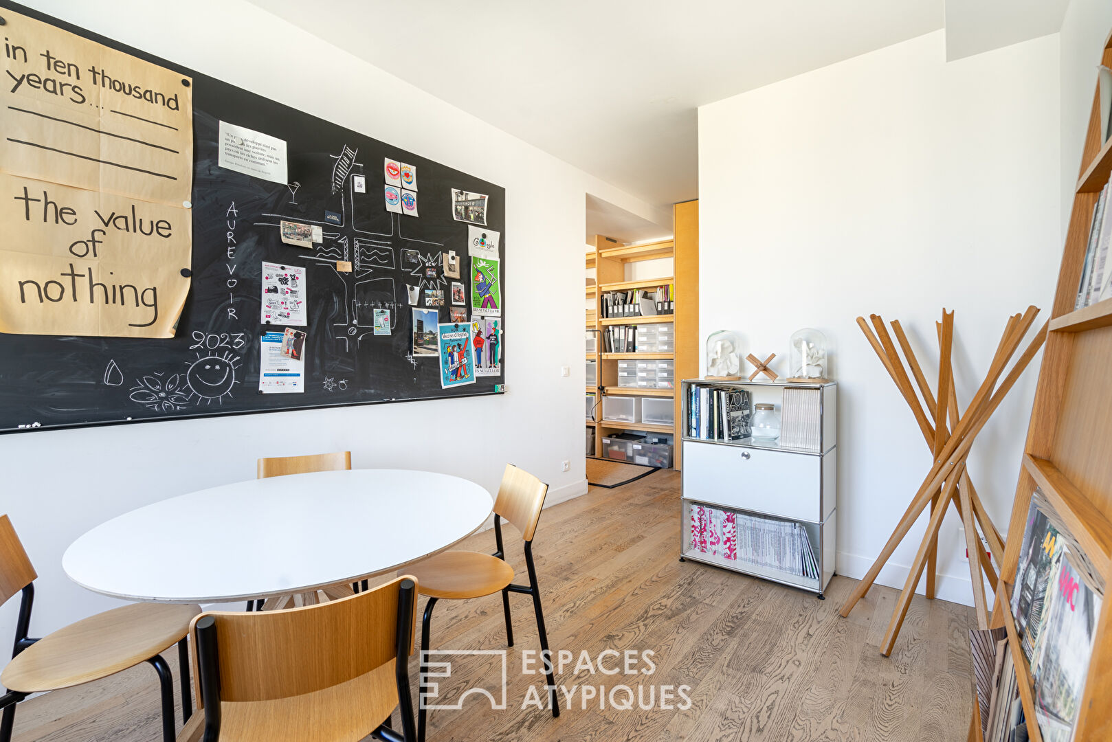 Room in a former piano factory