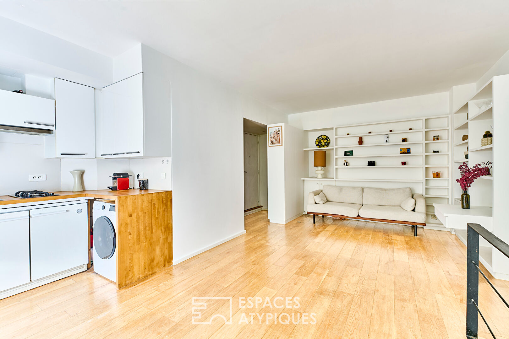 Duplex with garden in Père Lachaise