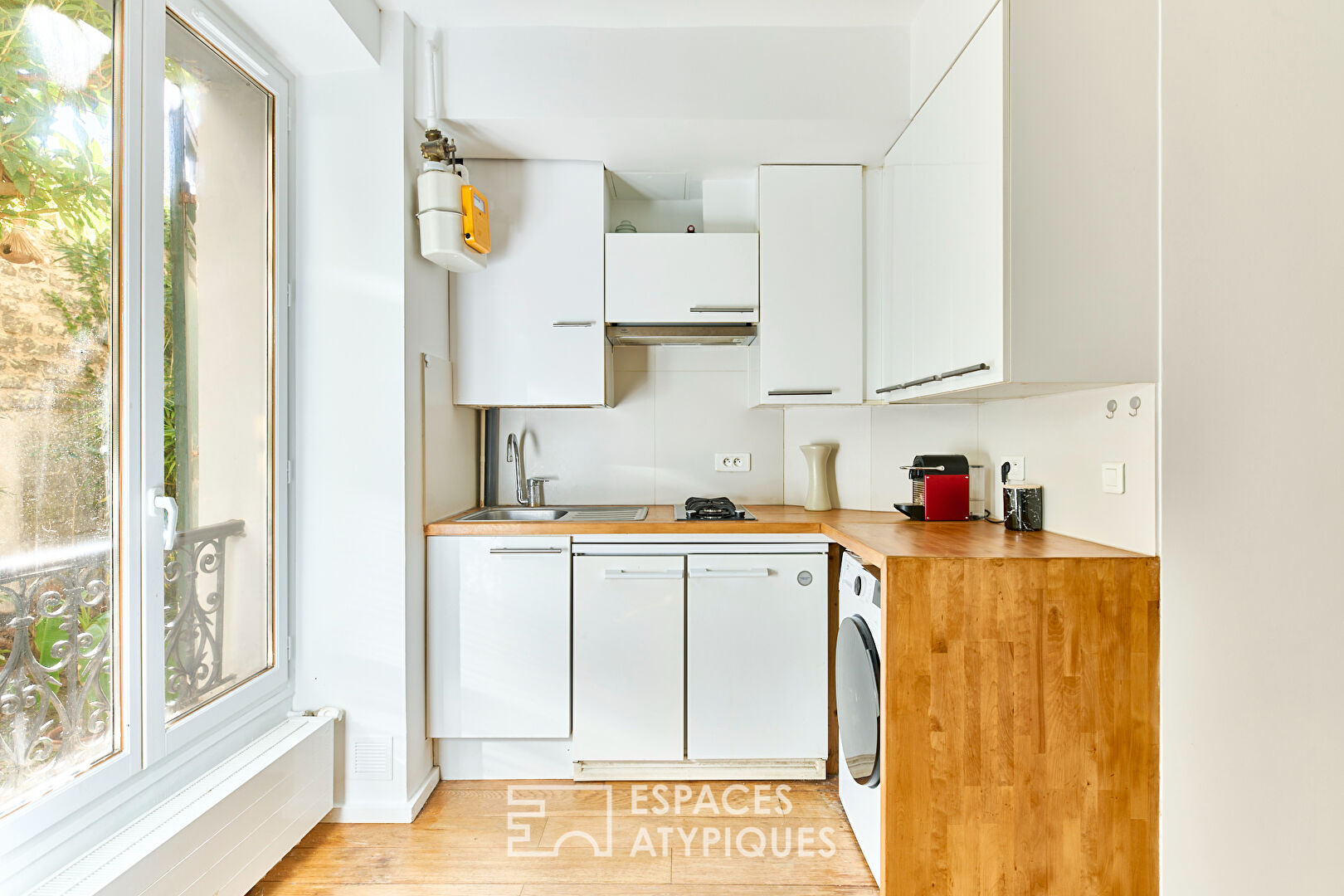 Duplex with garden in Père Lachaise