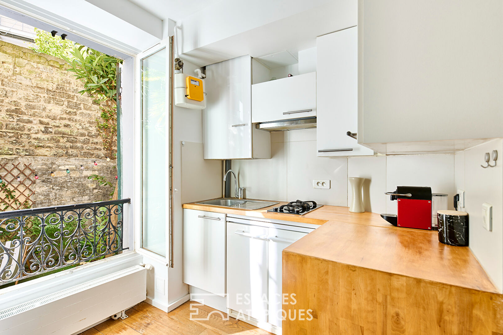 Duplex with garden in Père Lachaise