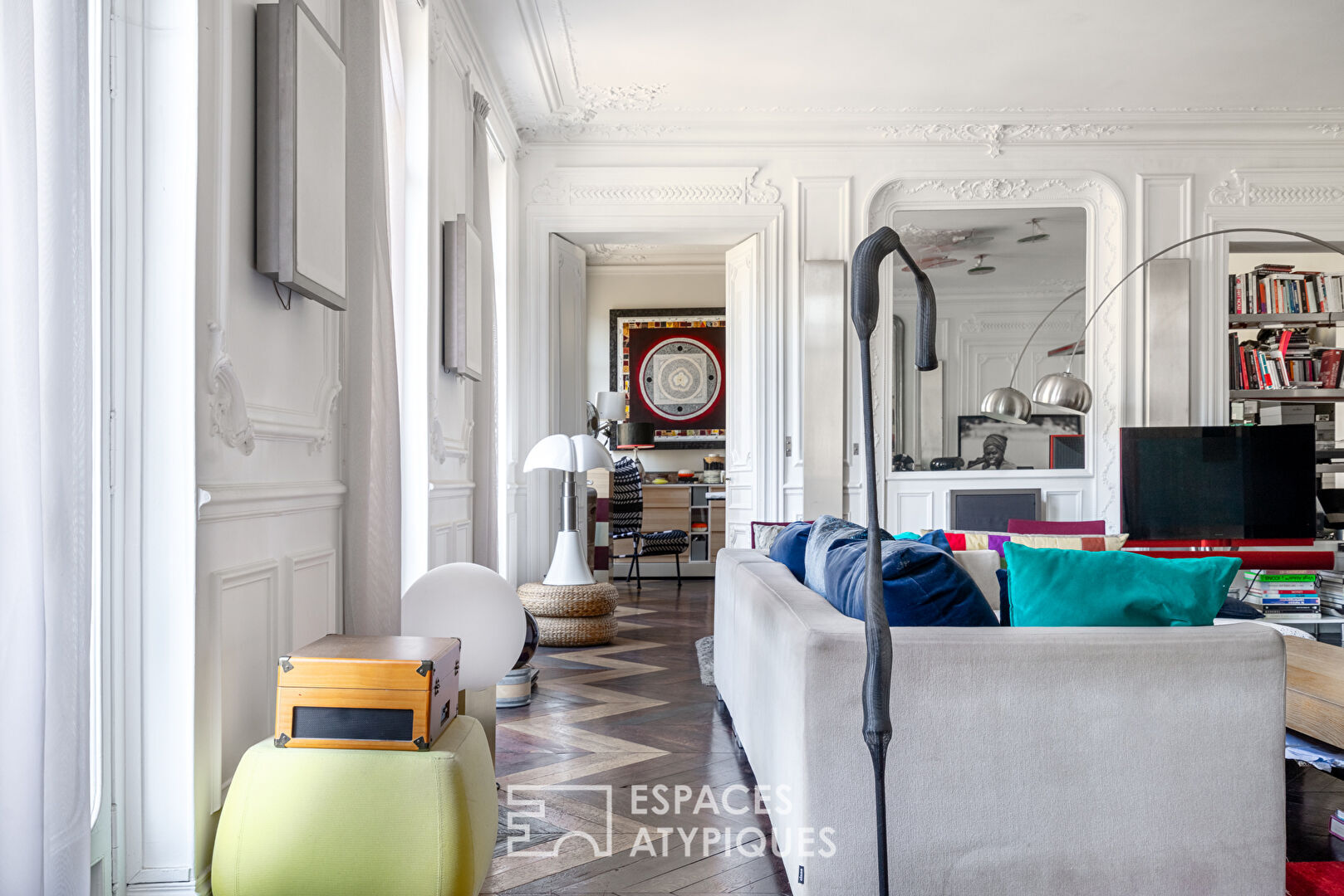 Appartement design avec balcons