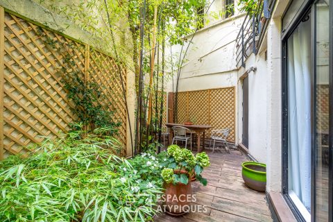 Duplex avec patio végétalisé à la Butte Bergeyre