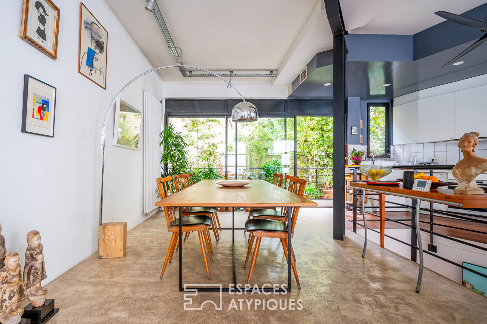 Duplex avec patio végétalisé à la Butte Bergeyre