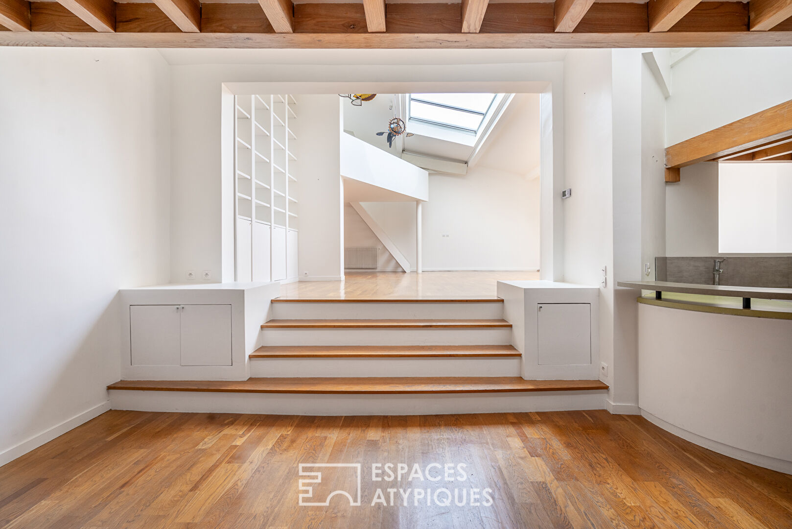 Ancien atelier réhabilité en loft de caractère