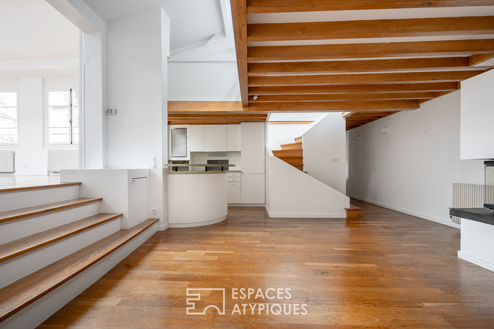 Ancien atelier réhabilité en loft de caractère