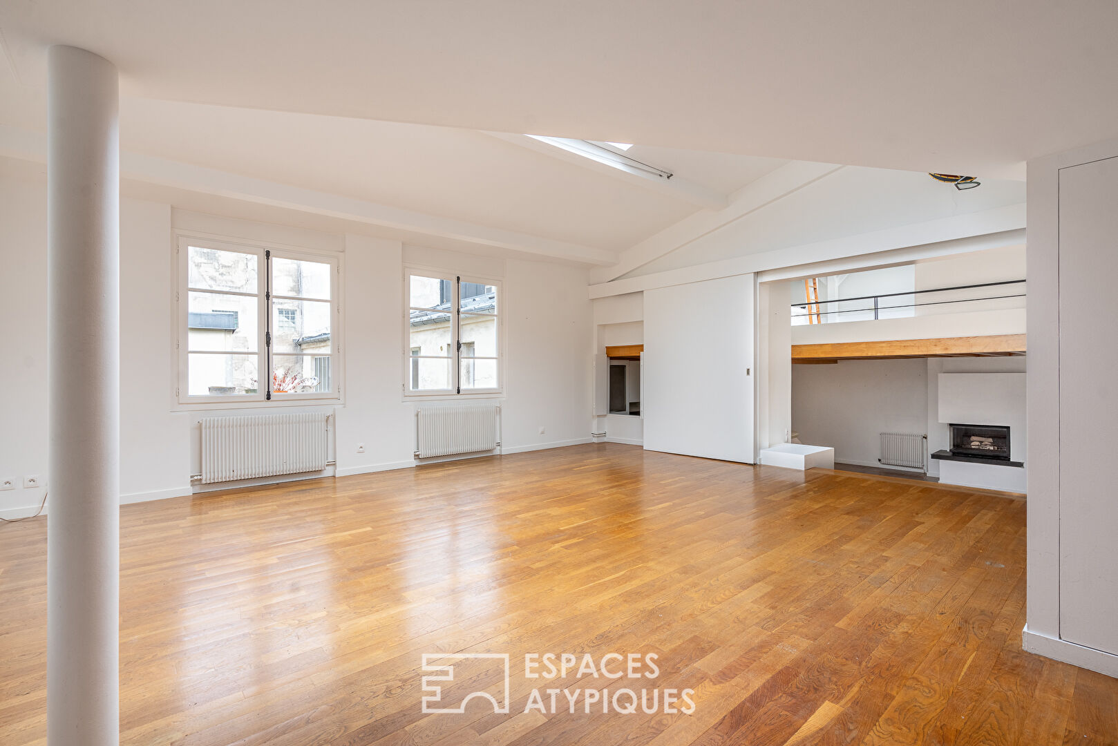 Ancien atelier réhabilité en loft de caractère